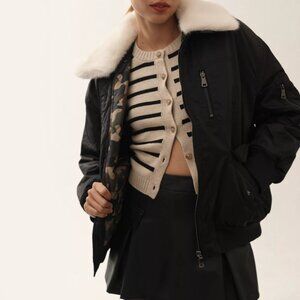 NWT NVLT Bomber Jacket Size L